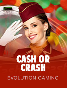 Online Casino Live Game EVO Cash or Crash