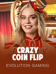 Online Casino Live Game EVO Crazy Coin Flip